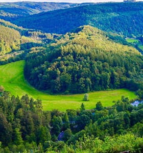 Photo d’un beau paysage prise lors d’un weekend insolite en Belgique