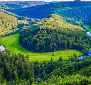 Photo d’un beau paysage prise lors d’un weekend insolite en Belgique